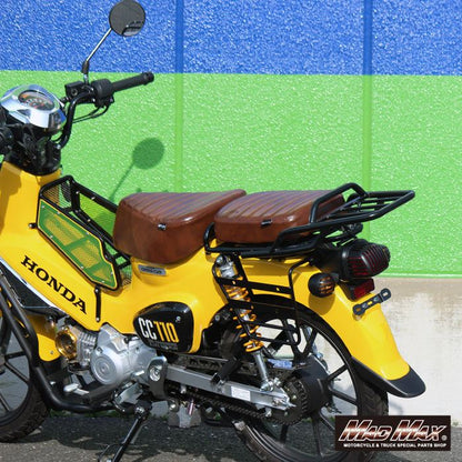 MrQuick製 延長リアキャリア ブラック クロスカブ50/110