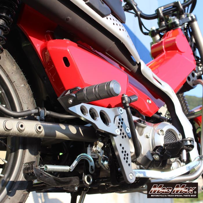 MrQuick製 タンデムステップ チタン CT125 ハンターカブ