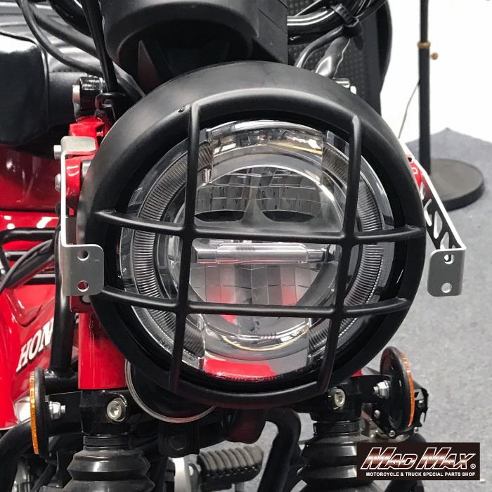 MrQuick製 ヘッドライトガーニッシュ ブラック CT125 ハンターカブ