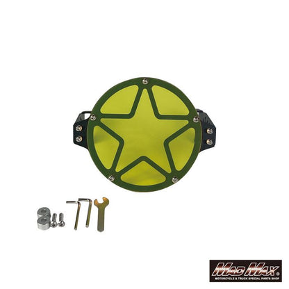 MrQuick Headlight Guard Yellow CT125 Hunter Cub