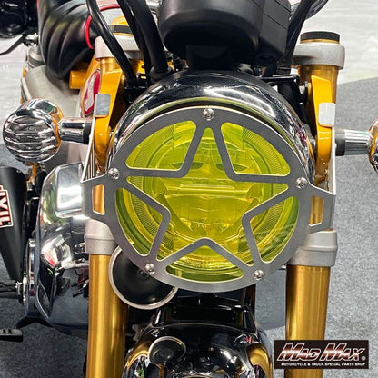 MrQuick製 ヘッドライトガード スモーク モンキー125 ダックス125