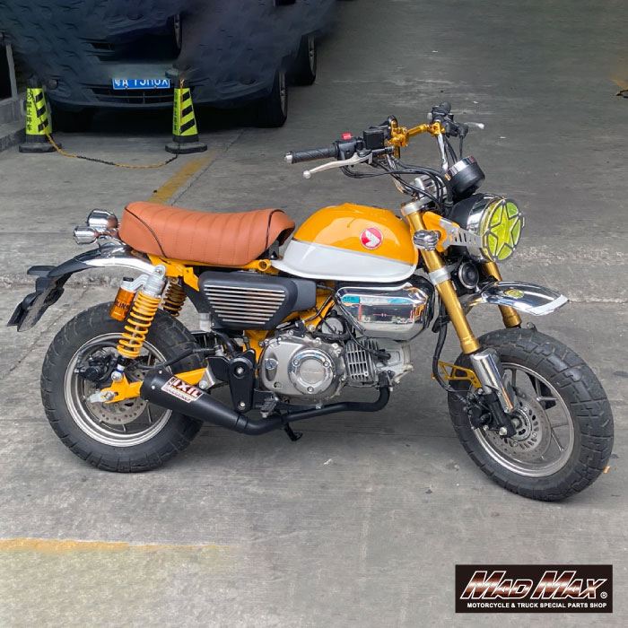 MrQuick製 タックロールシート ブラウン モンキー125