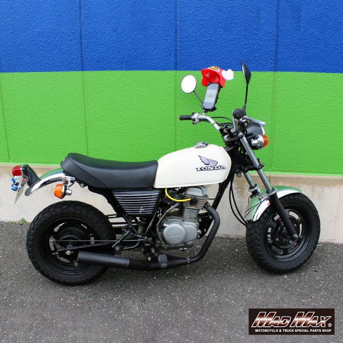 MrQuick製 バイク用 スマートフォンホルダー バイザー付き イエロー 汎用