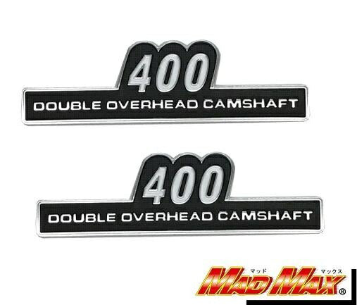 サイドカバーエンブレム 400 左右セット 汎用