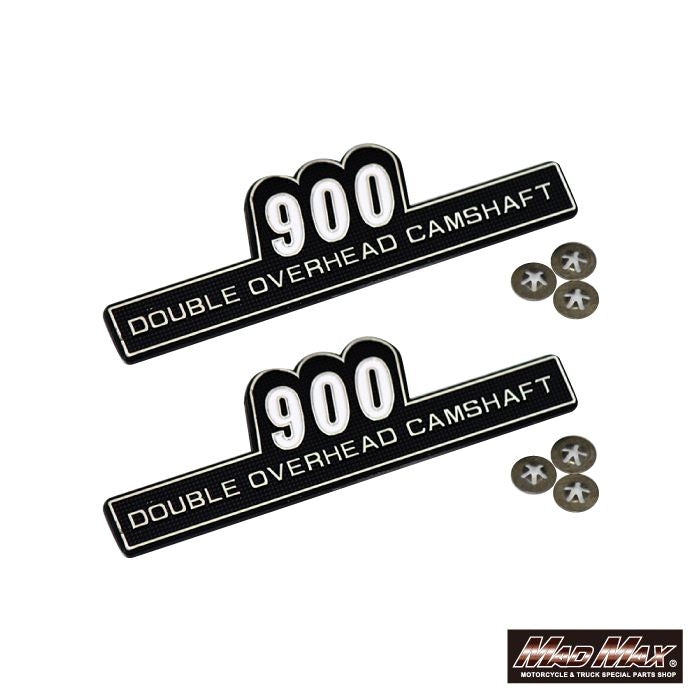 サイドカバーエンブレム 900 左右セット 汎用