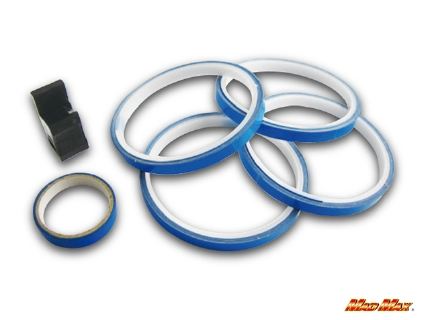 ホイールシール ブルー 幅7mm×長さ2.14m 4本セット