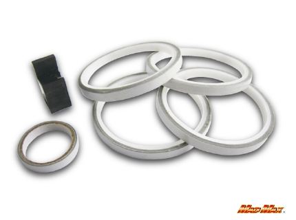 ホイールシール シルバー 幅7mm×長さ2.14m 4本セット