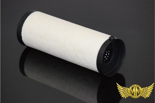 ショート管マフラー用 インナーサイレンサー ブラック塗装 70φ 排気口23mm 汎用