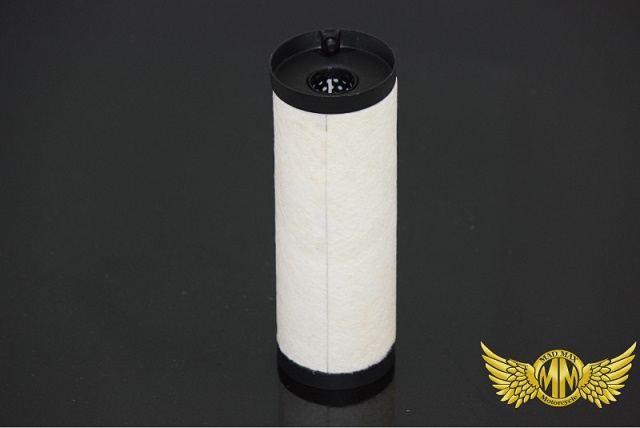 ショート管マフラー用 インナーサイレンサー ブラック塗装 70φ 排気口23mm 汎用