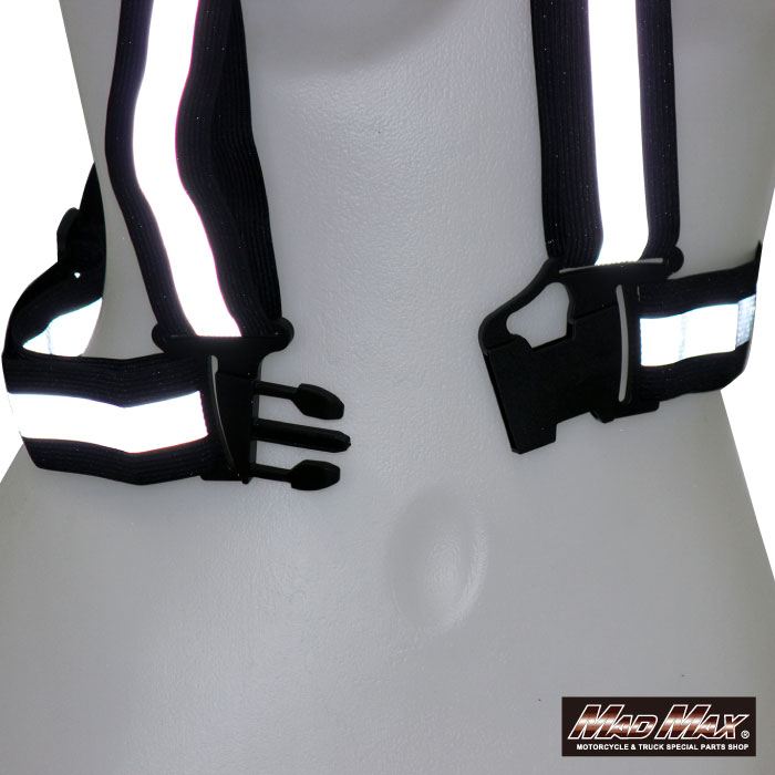 夜間作業用 反射板ベスト