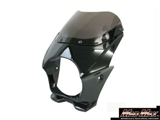 ビキニカウル ブラック 高さ300×横270×奥行き230mm 汎用(130φヘッドライト車用)