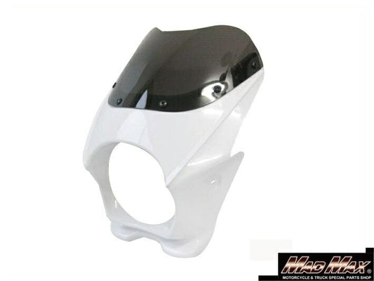 ビキニカウル ホワイト 高さ300×横270×奥行き230mm 汎用(130φヘッドライト車用)