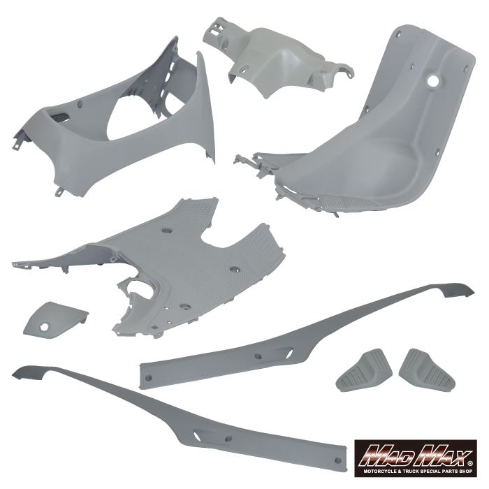 純正タイプ インナーカバー 外装9点セット グレー パル ディオ