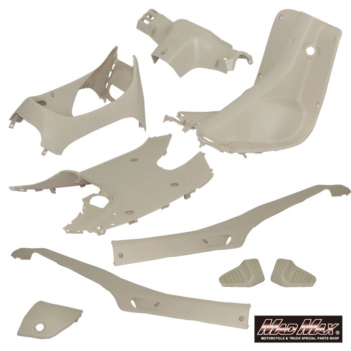 純正タイプ インナーカバー 外装9点セット アイボリー パル ディオ