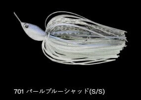 クリスタルS シャローロール 701/パールブルーシャッド(S/S) 3/8oz