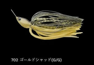 クリスタルS シャローロール 702/ゴールドシャッド(G/G) 3/8oz