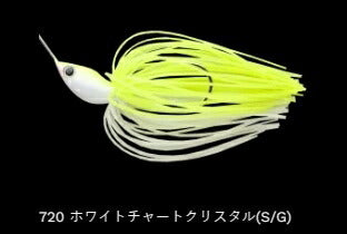 クリスタルS シャローロール 720/ホワイトチャートクリスタル(S/G) 3/8oz