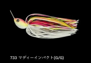 クリスタルS シャローロール 733/マディーインパクト(G/G) 3/8oz