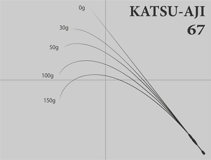 エコギアスペック KATSU-AJI67 スピニングモデル 202cm 67g