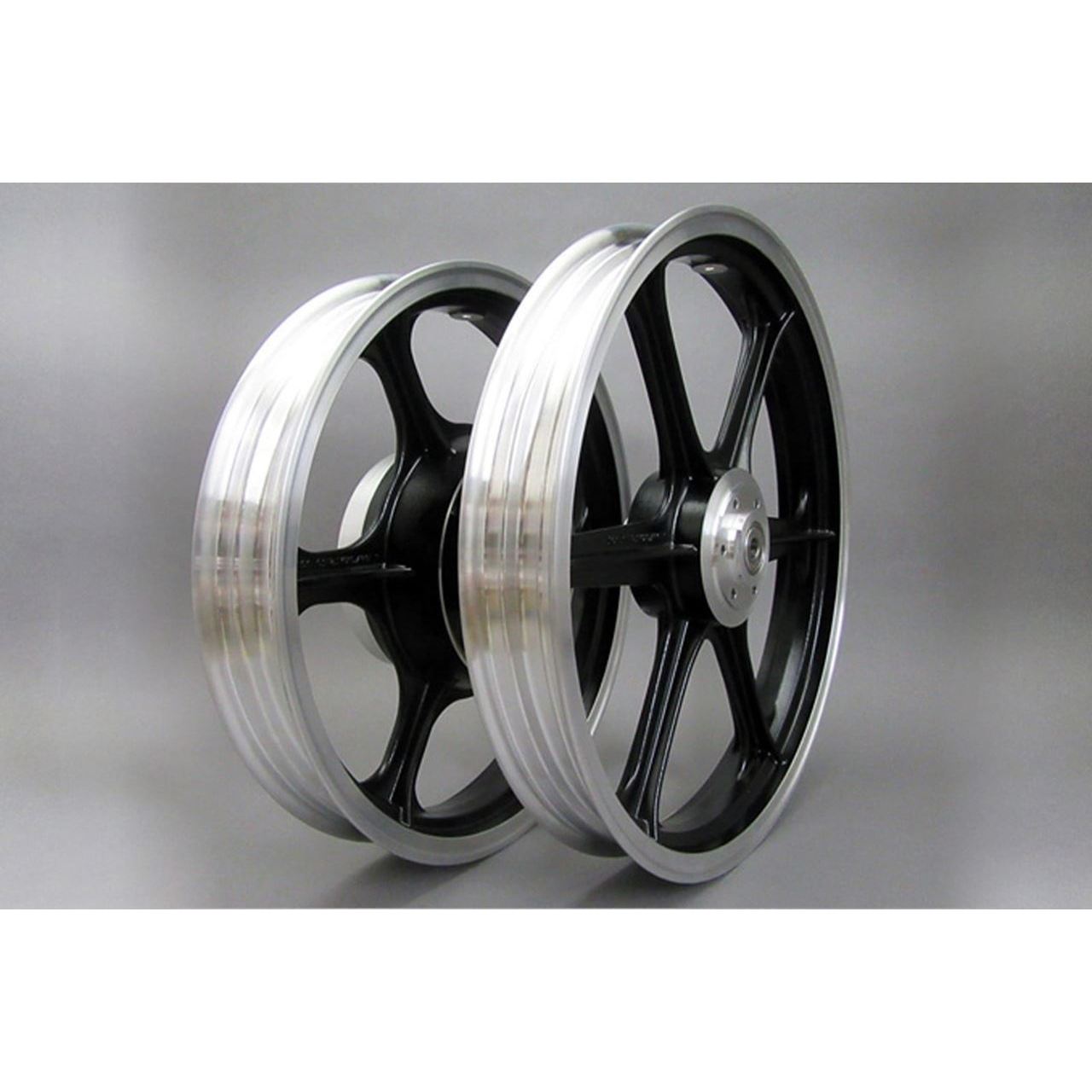 YAMIYA&ENKEI キャストホイール ブラック フロント2.15×19inch リア2.5×18inch CB750