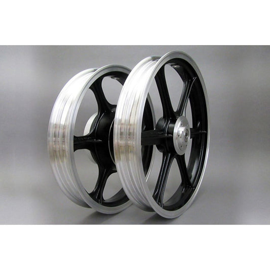 YAMIYA&ENKEI キャストホイール ブラック フロント2.15×19inch リア2.5×18inch CB750