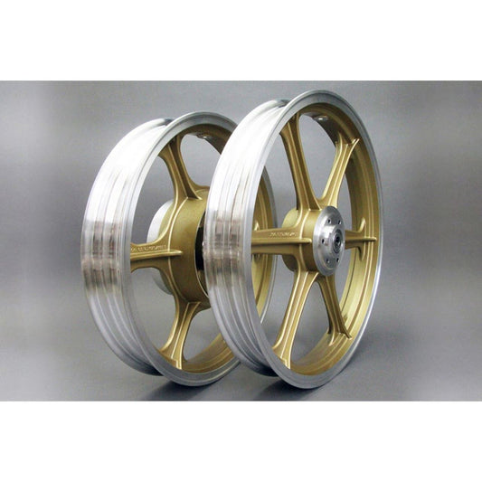 YAMIYA&ENKEI キャストホイール ゴールド フロント2.15×19inch リア2.5×18inch CB750