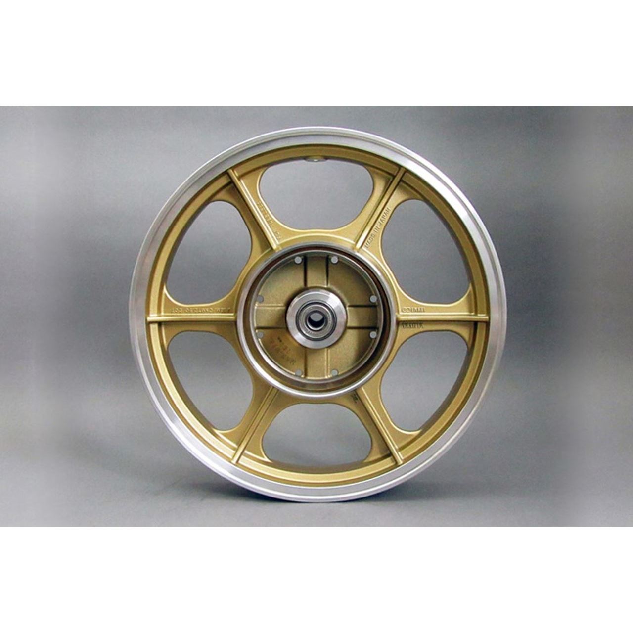 YAMIYA&ENKEI キャストホイール ゴールド フロント2.15×19inch リア2.5×18inch CB750
