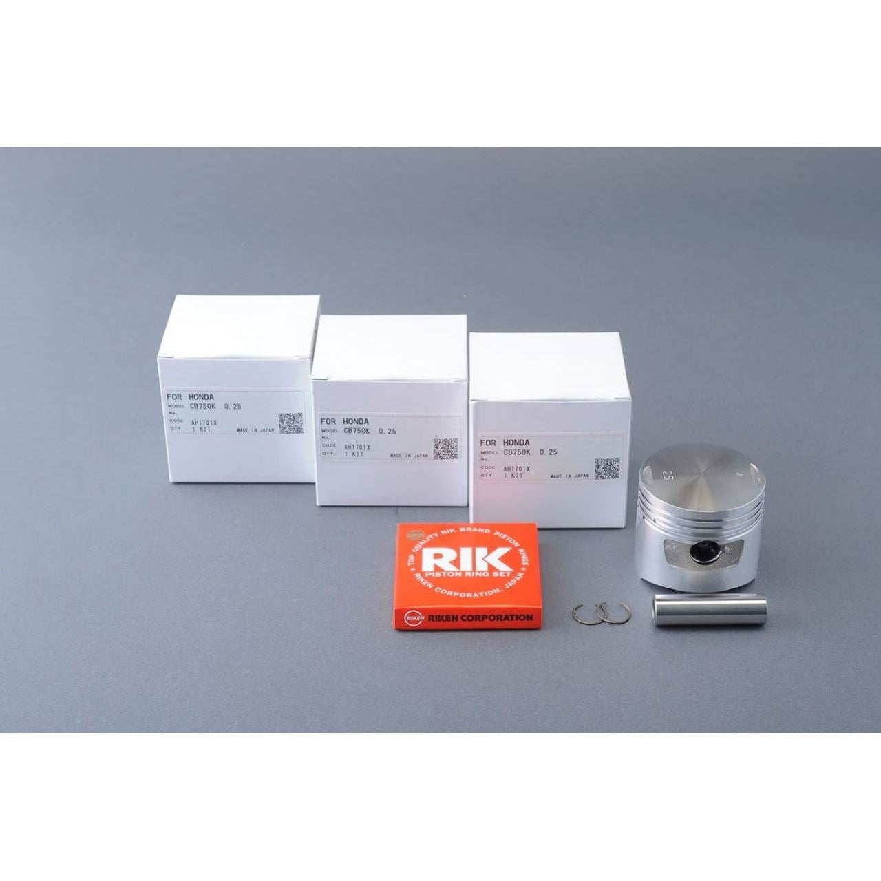 Piston and Piston Ring Set 0.25 CB750