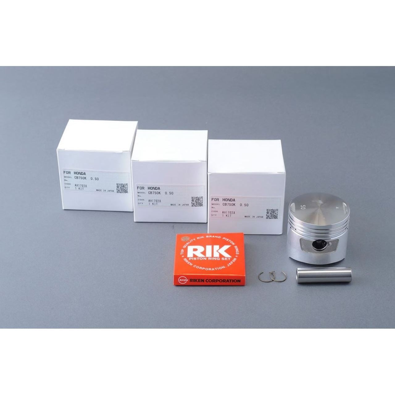 ピストン・ピストンリングセット 0.5 CB750