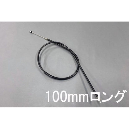 クラッチケーブル ブラック 100mmロング CB400F