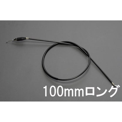 クラッチケーブル ブラック 100mmロング CB750