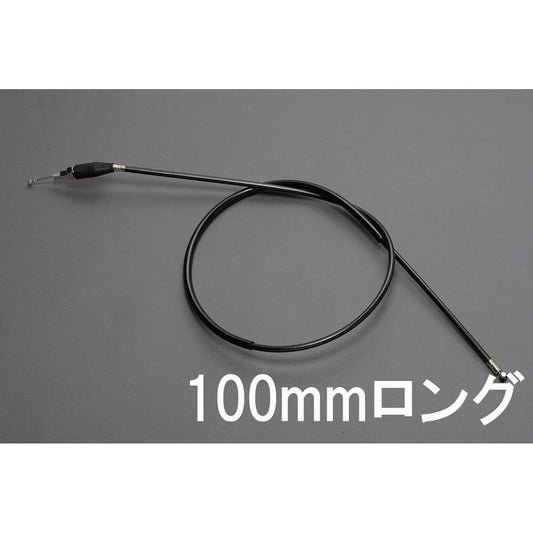 クラッチケーブル ブラック 100mmロング CB750