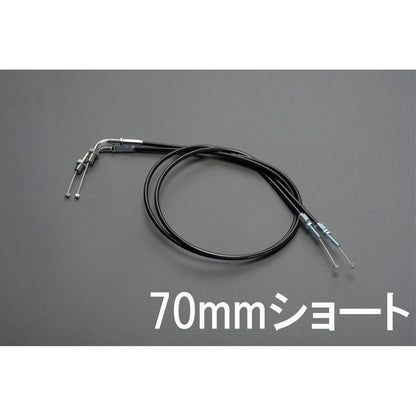 Throttle Cable, Black, 70mm Short, Z1, Z2, Z1-R