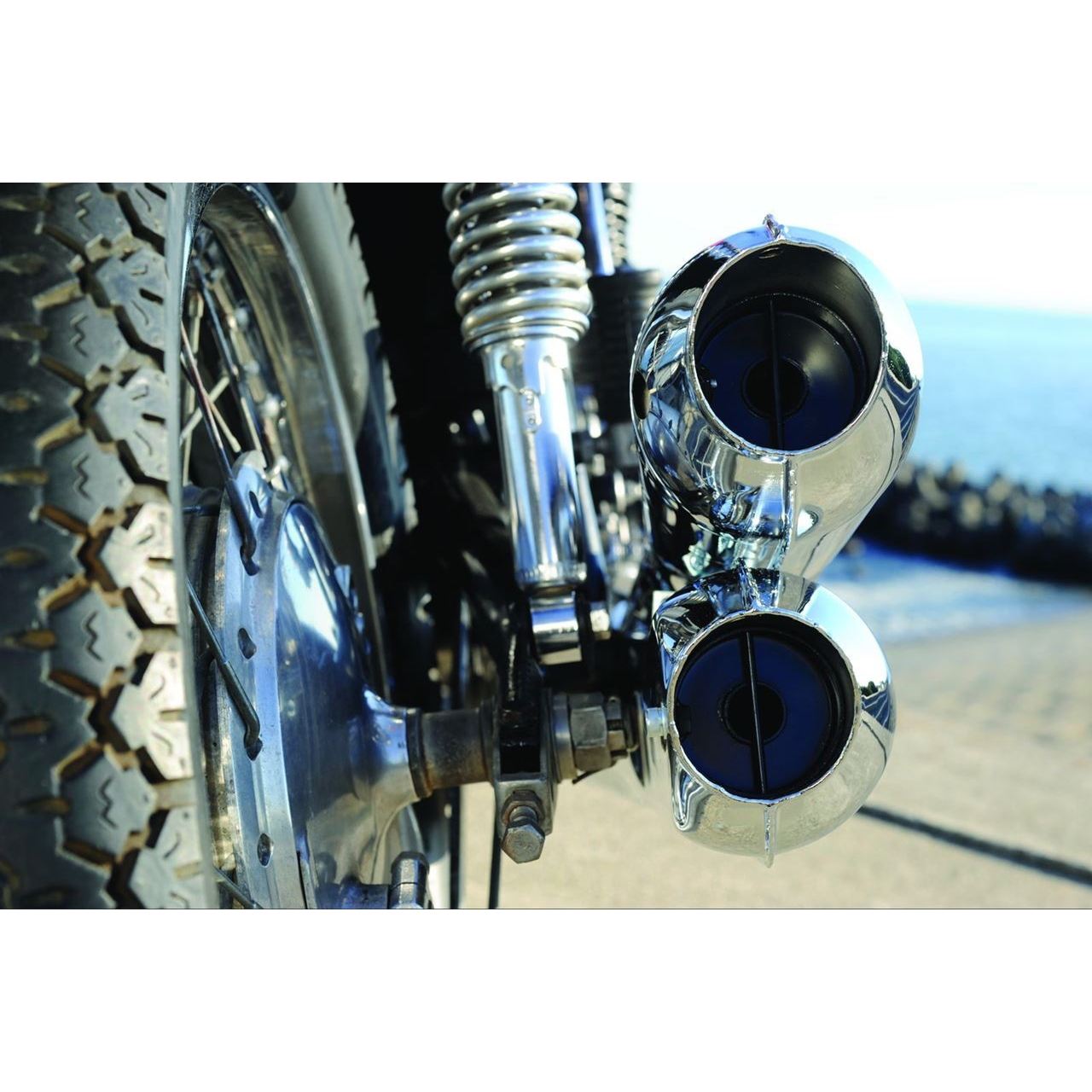 Numberless 4-pipe exhaust Z1 Z2 Early Model