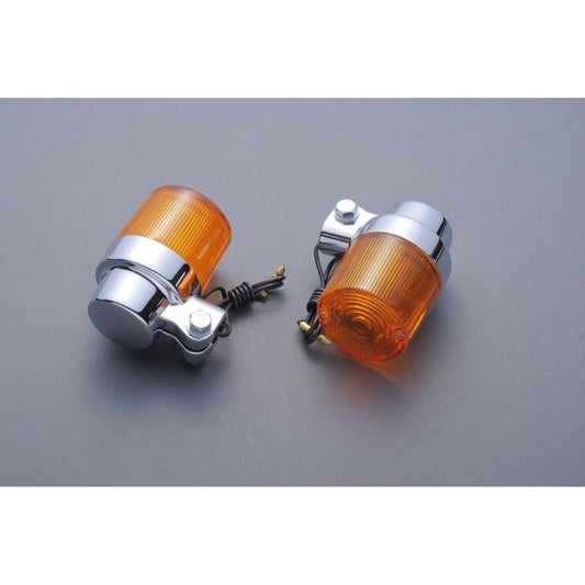 ヨーロピアンウィンカー 300型 φ50 オレンジ 2個 汎用