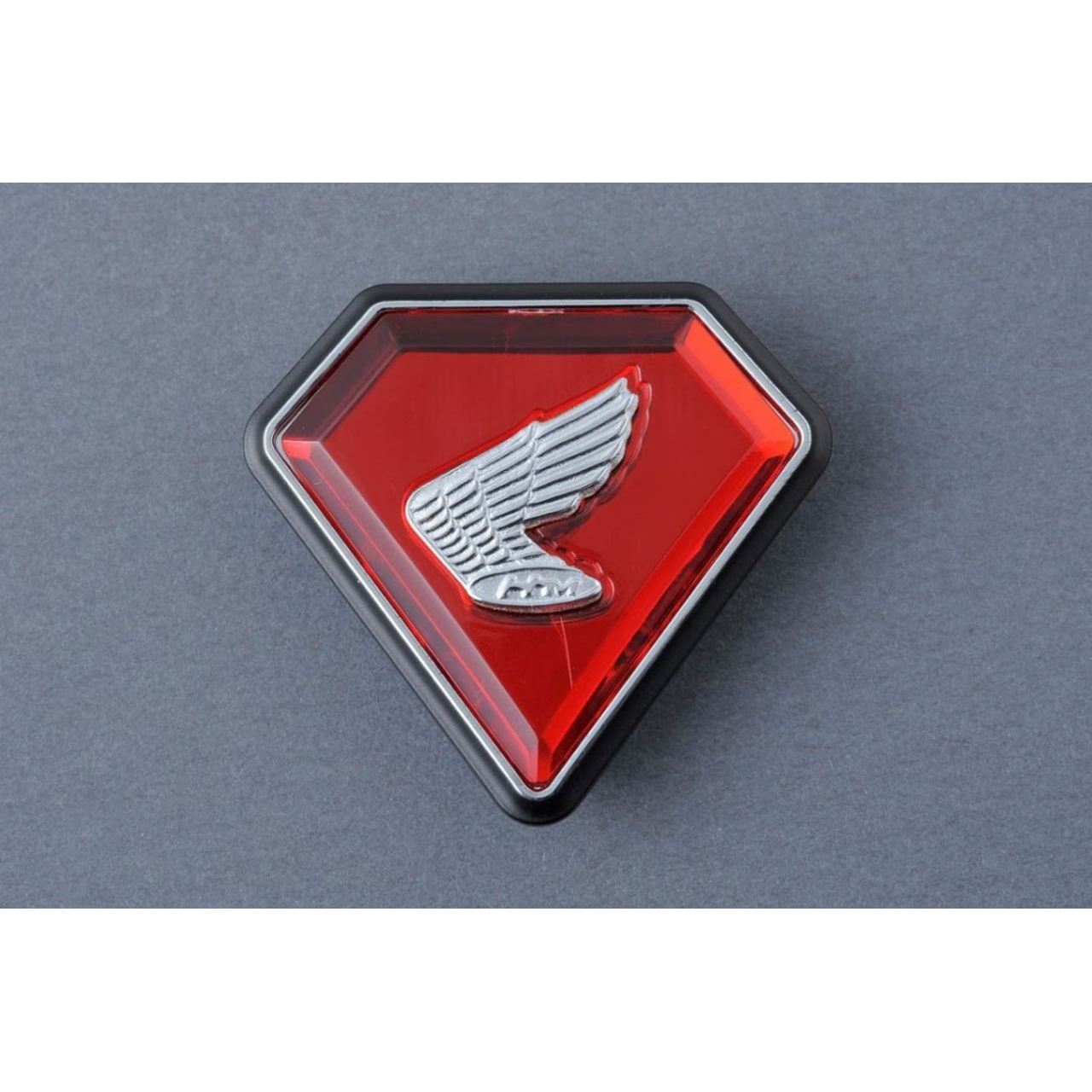 Side Cover Emblem Left Red CB750 K1
