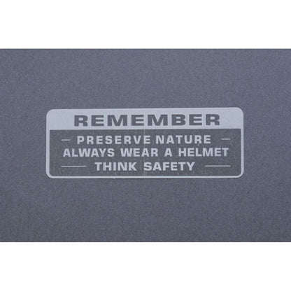 ガソリンタンクコーション 英語版 ホワイト CB750