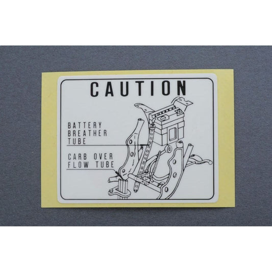 バッテリーコーション 英語版 CB750