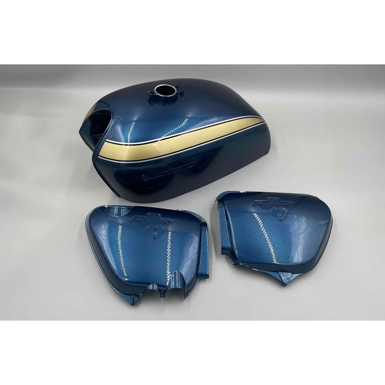 プラネットブルーメタリック タンク＆SCセット プラネットブルーメタリック CB750