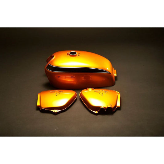 キャンディゴールドカスタム タンク＆SCセット キャンディゴールドカスタム CB750