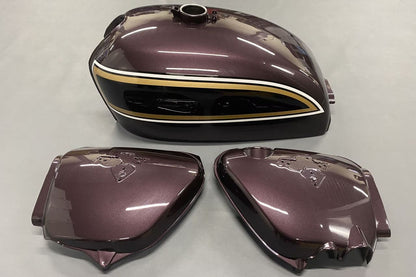 タンク&サイドカバー ボスマルーンメタリック CB750