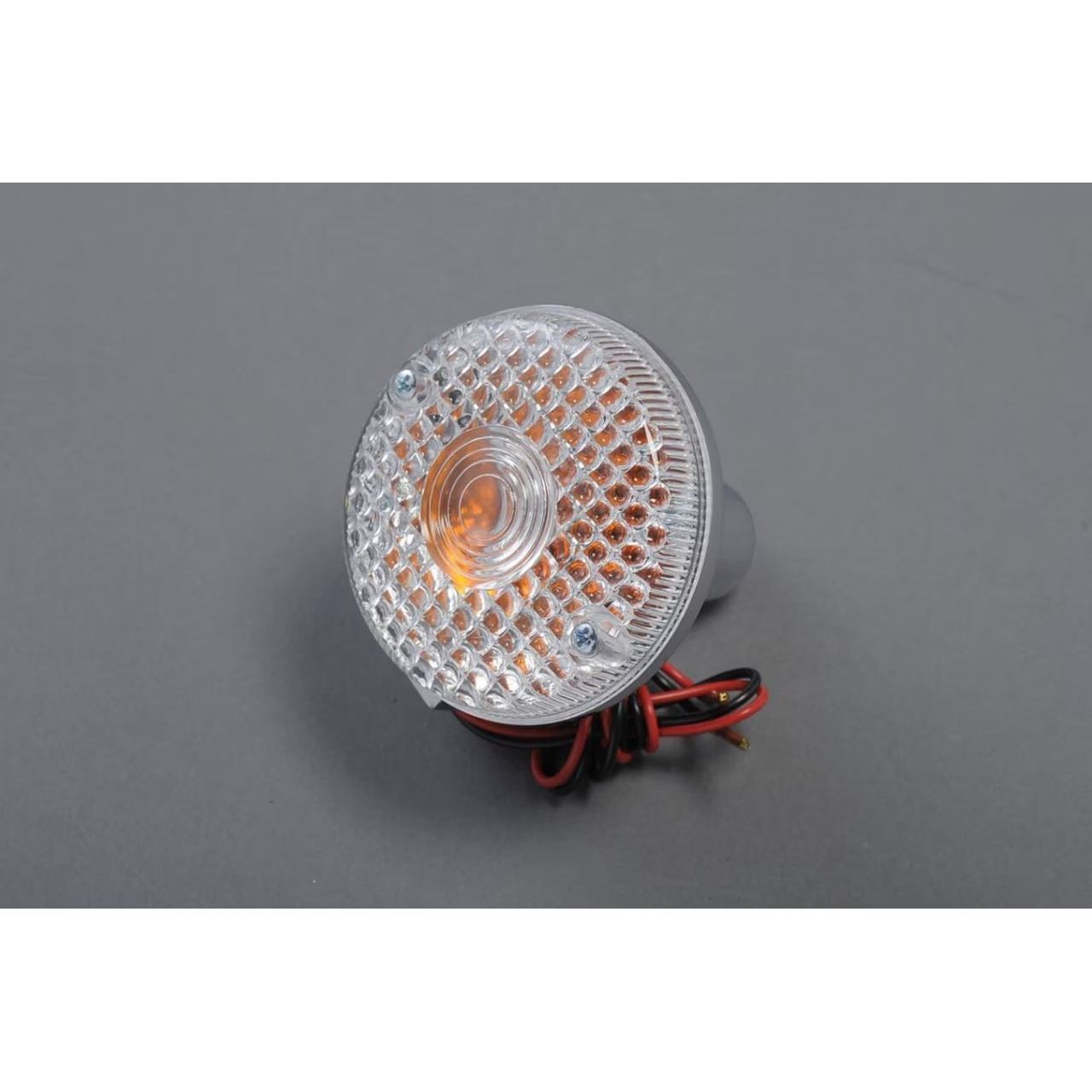 ウィンカーASSY フロント ダブル球 クリア KH250 KH400