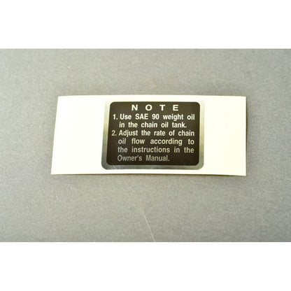 ステッカー チェーンオイルタンク Z1 Z2