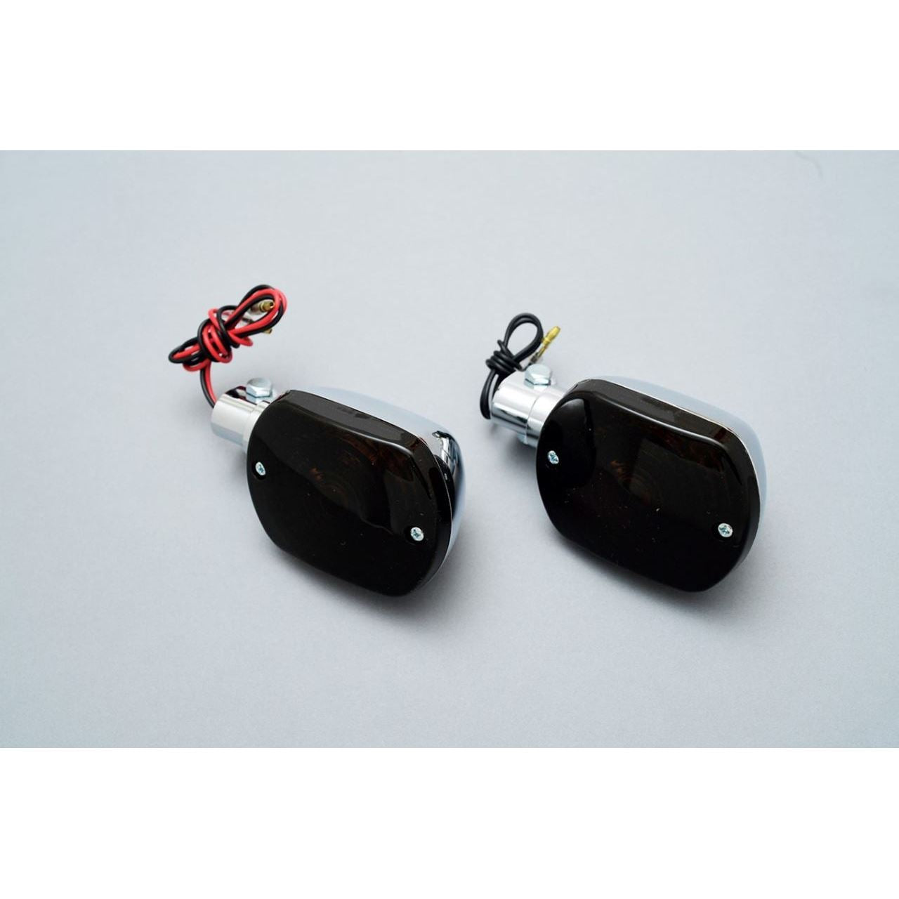 Front turn signals, smoked, 2 pieces, KZ1000MK2 Z750FX