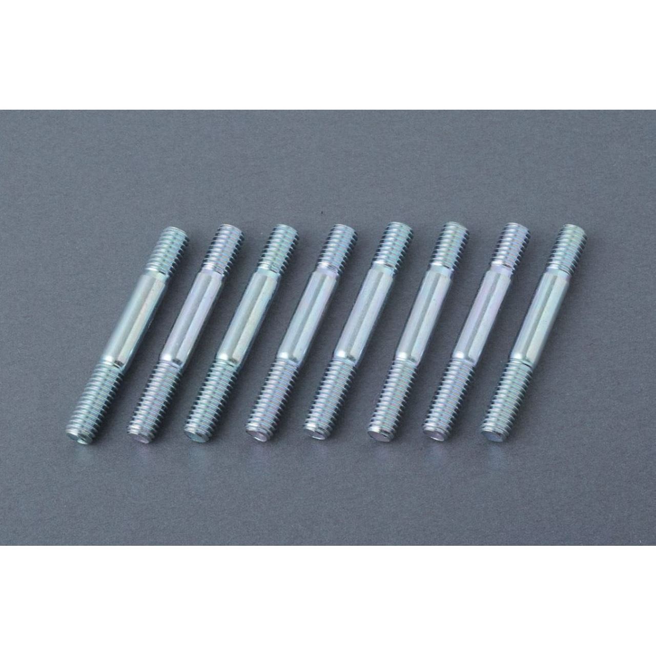 エキゾーストスタッドボルトセット 6mm 8本 Z1 Z2 KZ900 Z750