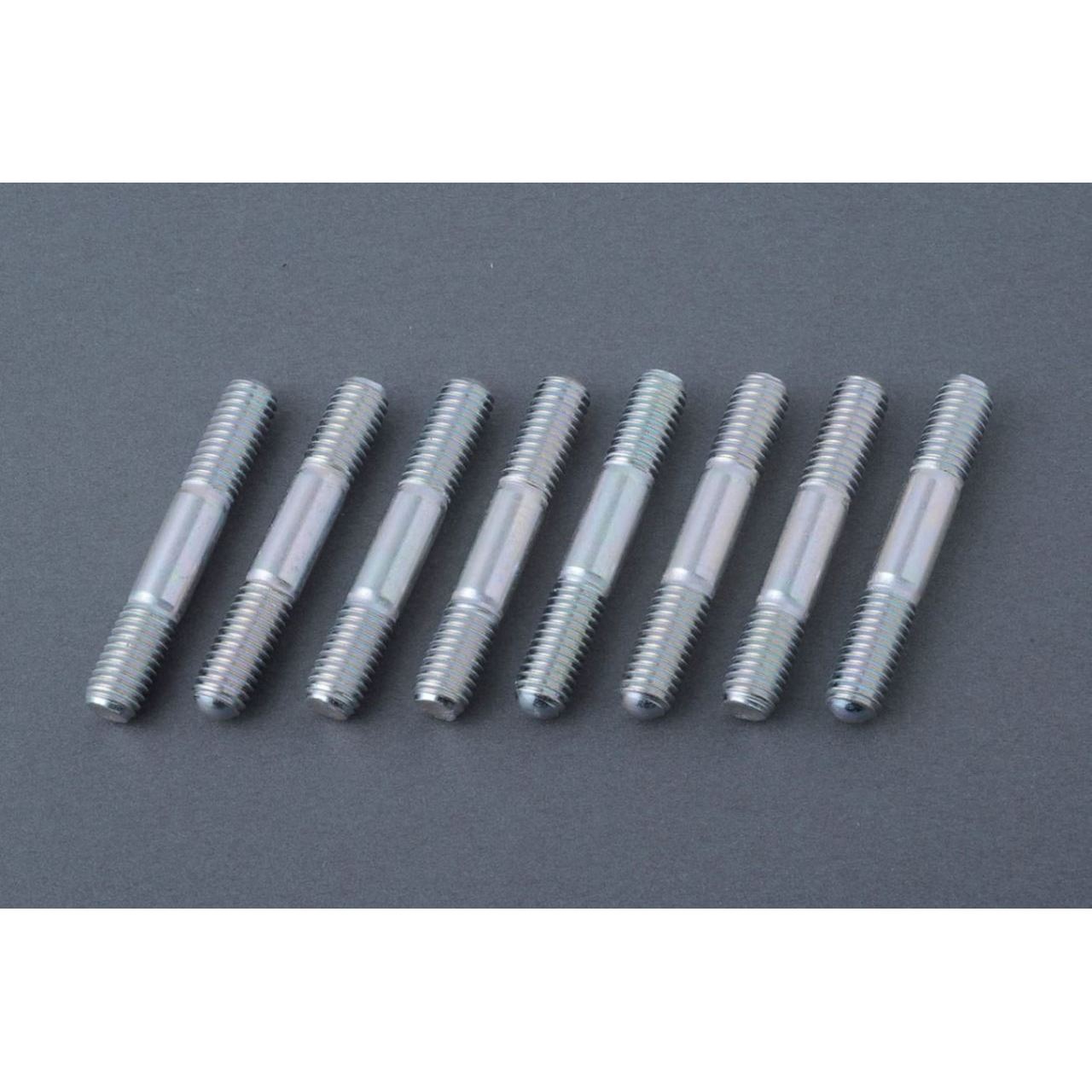 Exhaust Stud Bolt Set 8mm 8 pcs Z750D1 KZ1000 KZ1000MK2 Z750FX Z1-R KZ1000LTD