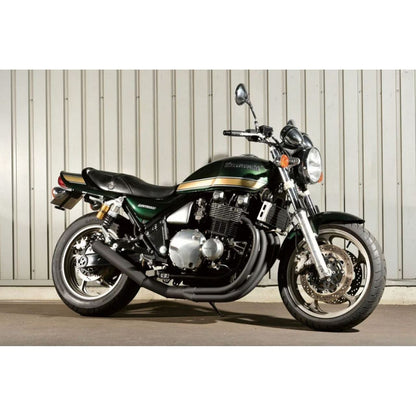 ショート管マフラー アップタイプ ブラック ZEPHYR1100/RS