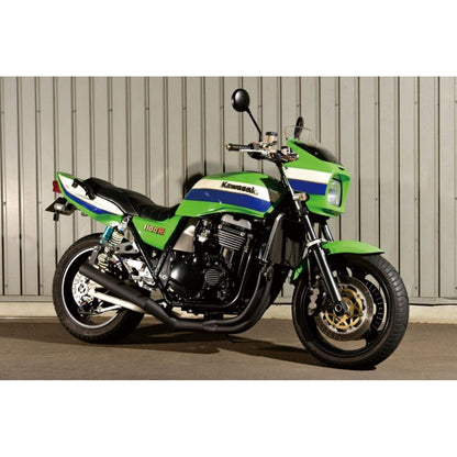 ショート管マフラー 艶なし ブラック ZRX1100/2