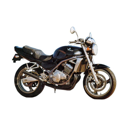 ショート管マフラー ブラック バリオス(1)