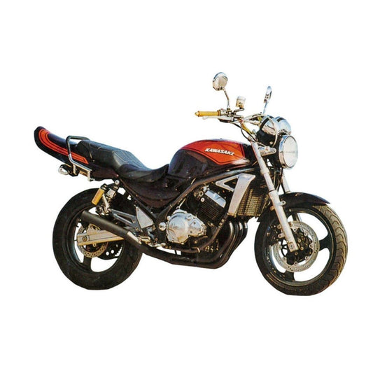 ショート管マフラー ブラック バリオス(2)